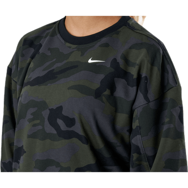 Nike - Women'S Dri-Fit Get Fit Training Crew Thunder Grey/White
