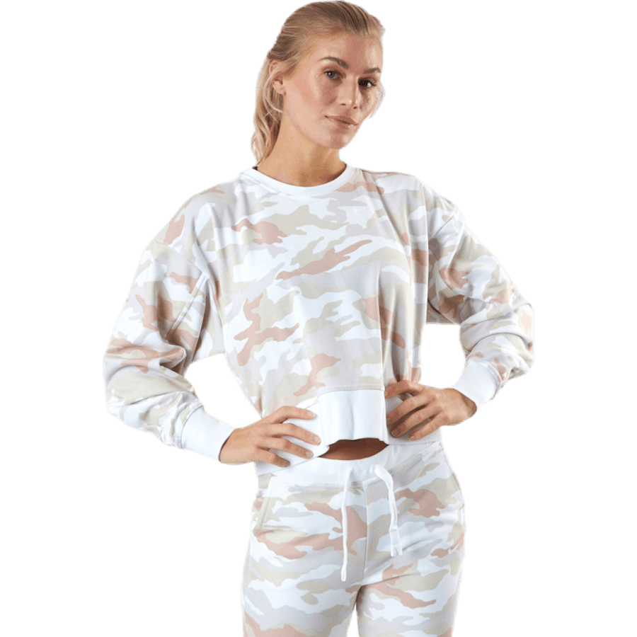 Nike - Women'S Dri-Fit Get Fit Training Crew White/White