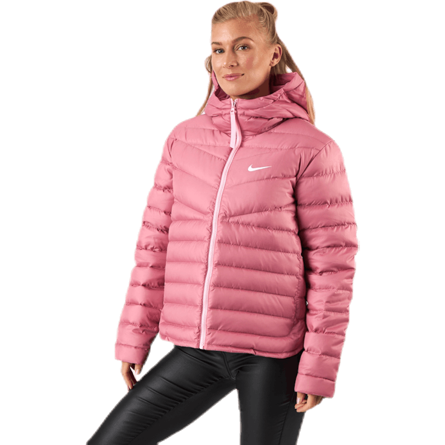 Nike - Nsw Wr Lt Wt Dwn Jkt Pink/White