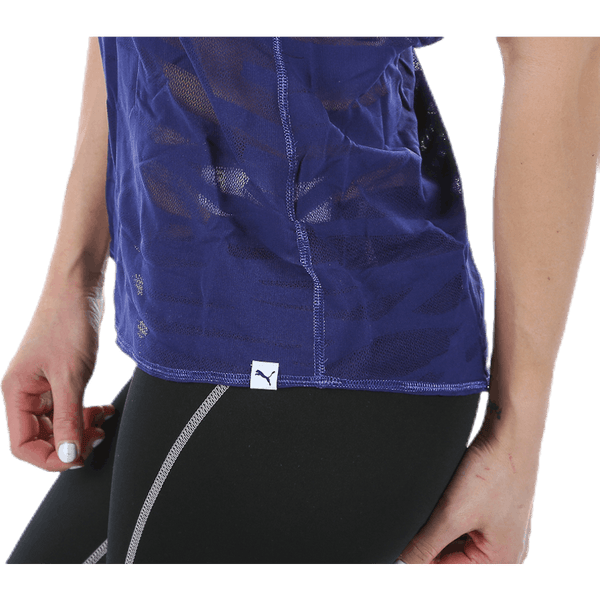 Puma - Mesh It Up Layer Tank Purple
