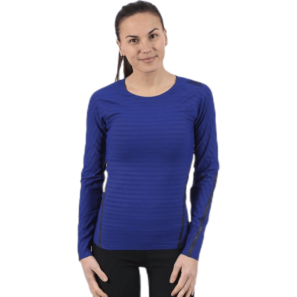Adidas - Alphaskin 360 Top LS Blue