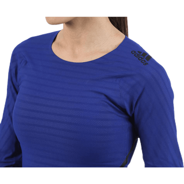 Adidas - Alphaskin 360 Top LS Blue