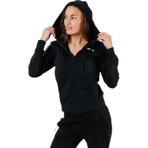 Adidas - Essentials 3S Full Zip Hoodie Black / White
