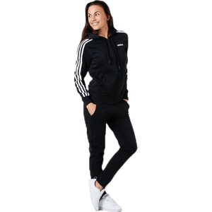 Adidas - Essentials 3S Full Zip Hoodie Black / White