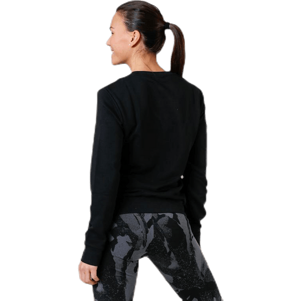 Adidas - Essentials Linear Crewneck Black / White