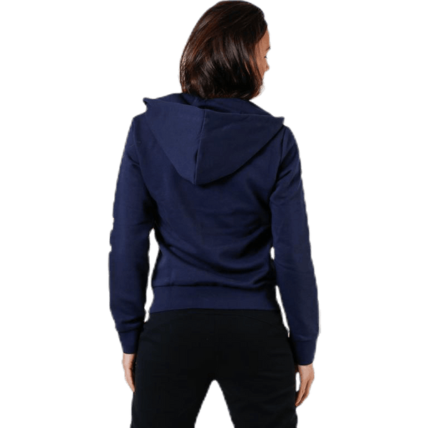 Adidas - Essentials Linear Full Zip Hoodie Legend Ink / White