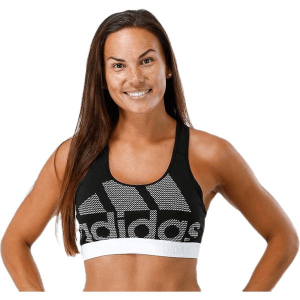 Adidas - Alphaskin Support Bra LG White/Black