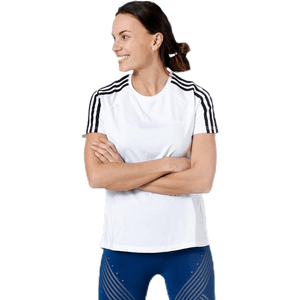 Adidas - Women D2M 3S T-Shirt White / Black