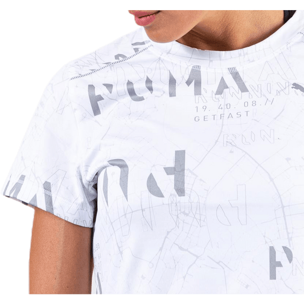 Puma - Last Lap Graphic Tee White