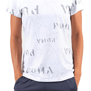 Puma - Last Lap Graphic Tee White