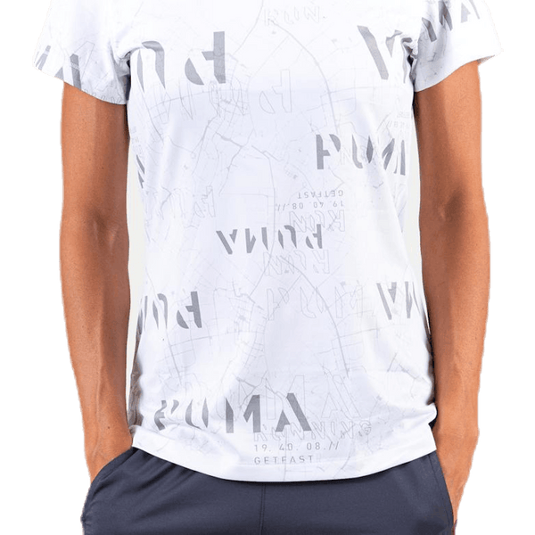 Puma - Last Lap Graphic Tee White