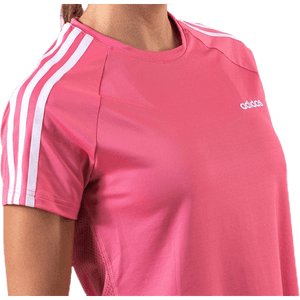 Adidas - D2M 3S Tee Pink/White