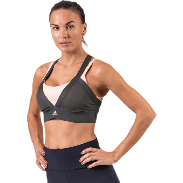 Adidas - All Me Layered Bra Green