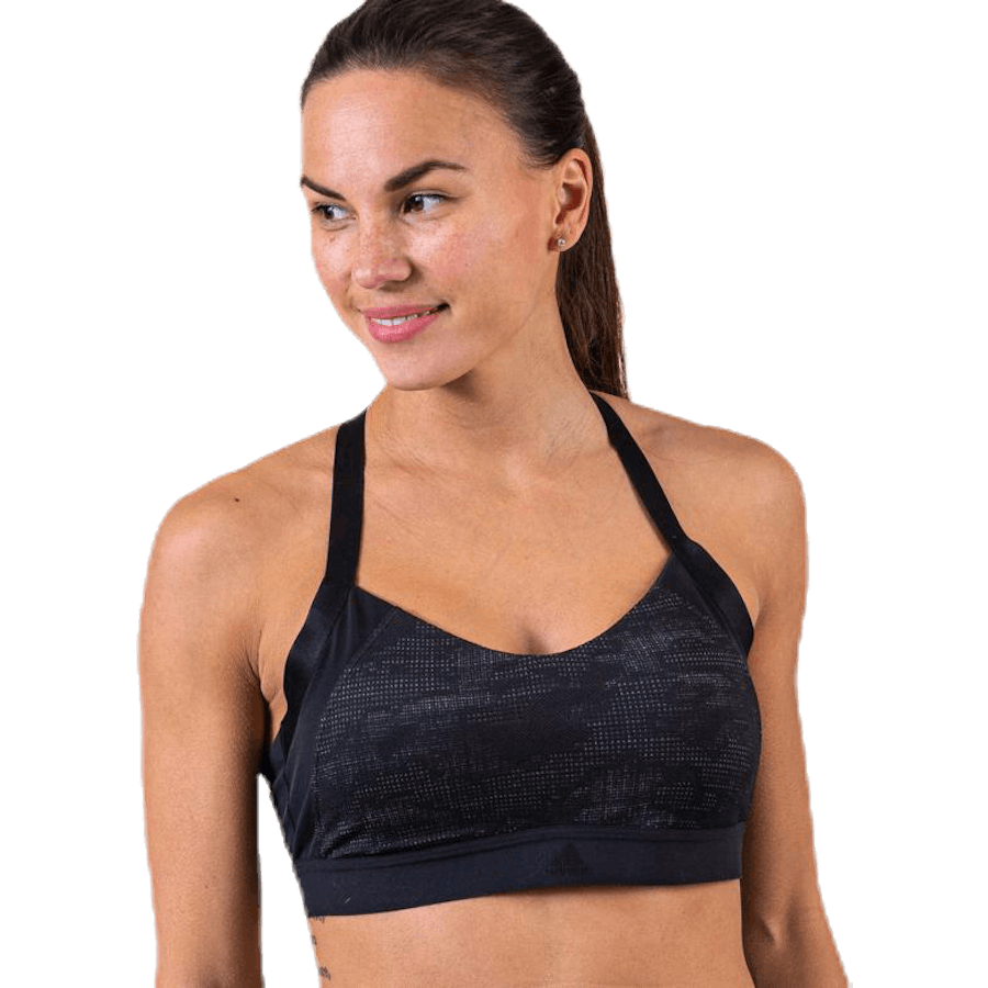 Adidas - All Me Jacqrd Bra Black
