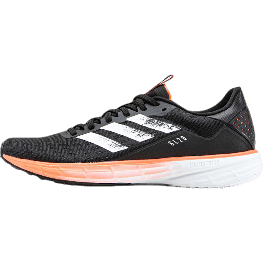 Adidas - SL20 Shoes Core Black / Cloud White / Signal Coral