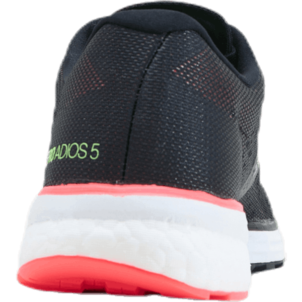 Adidas - Adizero Adios 5 Shoes Core Black / Core Black / Signal Pink / Coral
