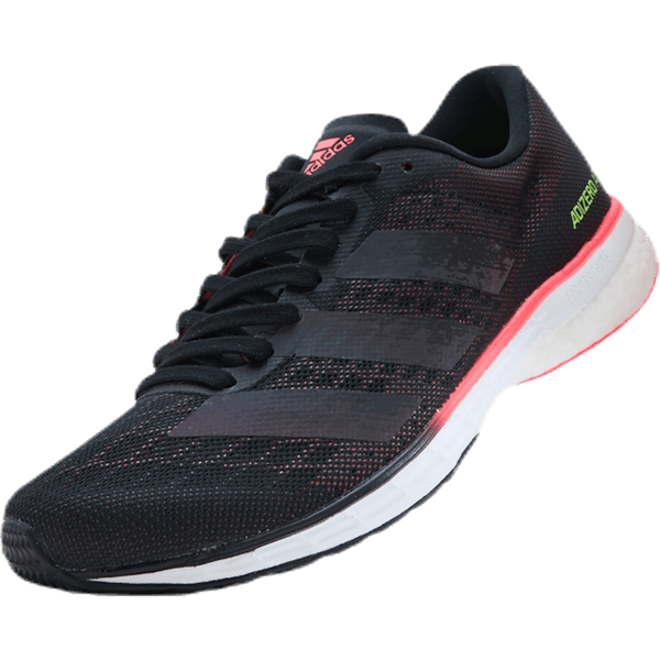 Adidas - Adizero Adios 5 Shoes Core Black / Core Black / Signal Pink / Coral