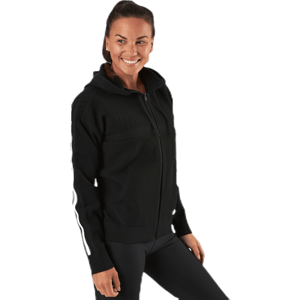Adidas - Knit V Hoodie Black