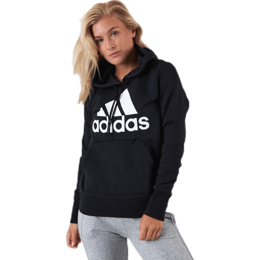 Adidas - Womens Badge Of Sport Overhead Fleece Hoodie Black