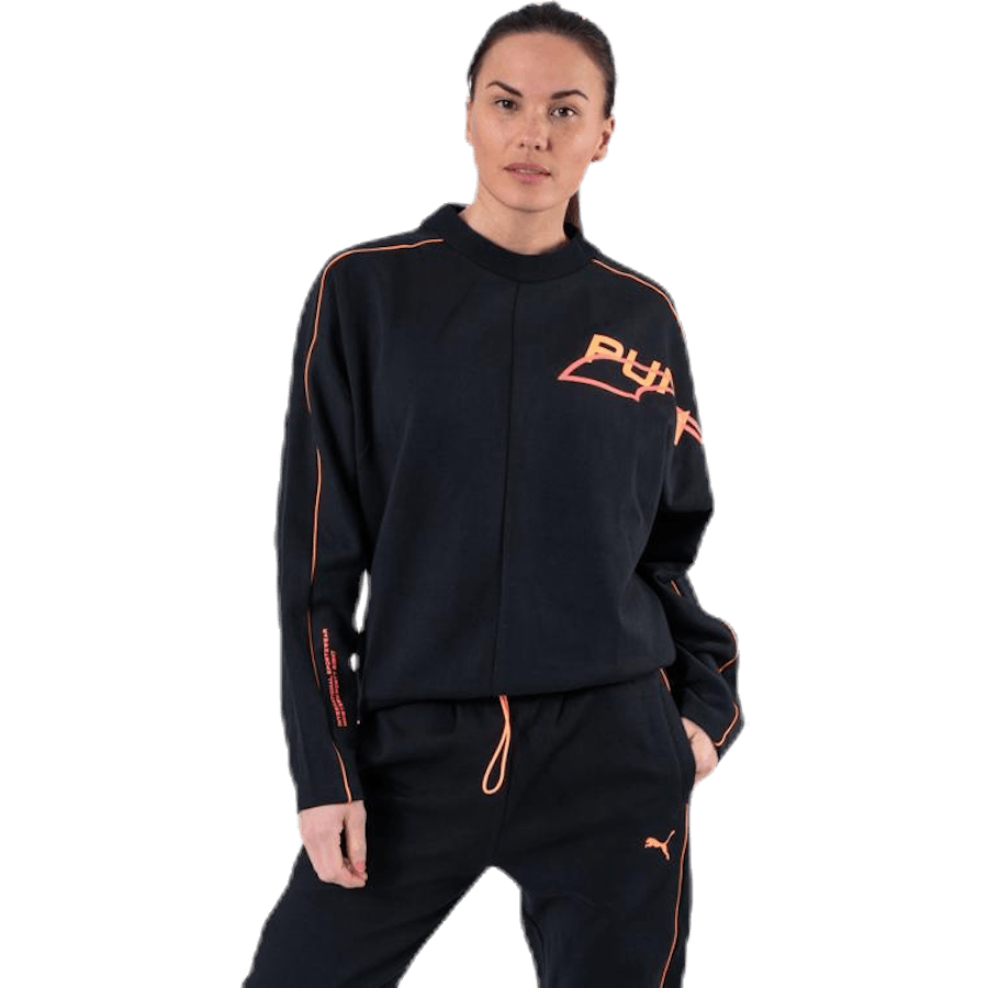 Puma - Evide Crew Orange/Black
