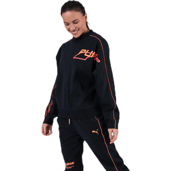 Puma - Evide Crew Orange/Black