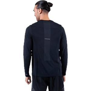 Asics - Seamless LS Texture Black