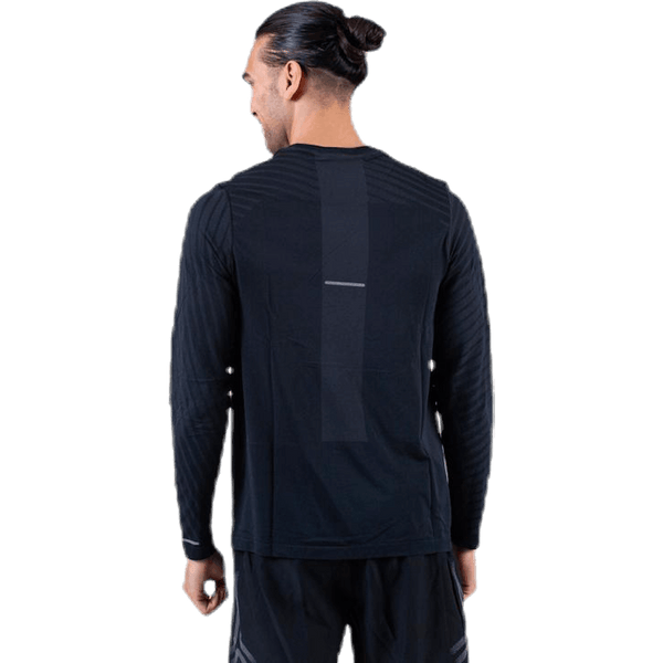 Asics - Seamless LS Texture Black