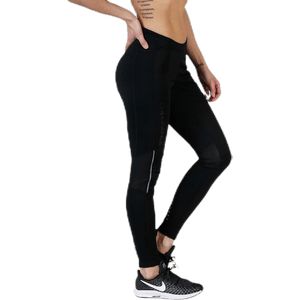 Endurance - Mahana Windblock Tights XQL Black