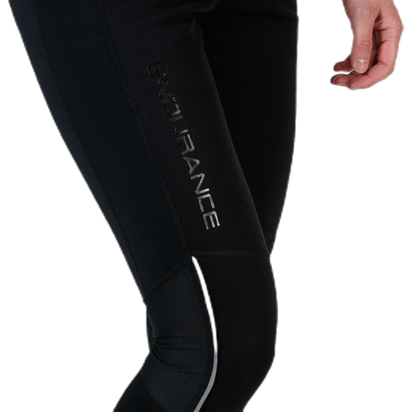Endurance - Mahana Windblock Tights XQL Black