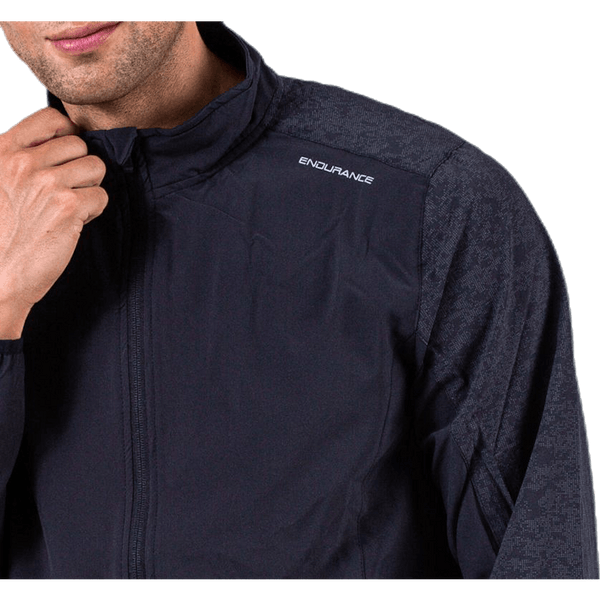 Endurance - Untun Hi-Viz Reflective Jacket Black