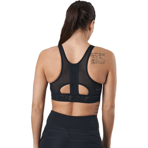 Nike - Swoosh Ultrabreathe Women Bra Black/black/black/dk Smoke Gre