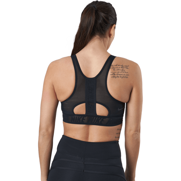 Nike - Swoosh Ultrabreathe Women Bra Black/black/black/dk Smoke Gre