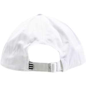 Adidas - Baseball 3 Stripes Cap Cotton Twill White / Black / Black