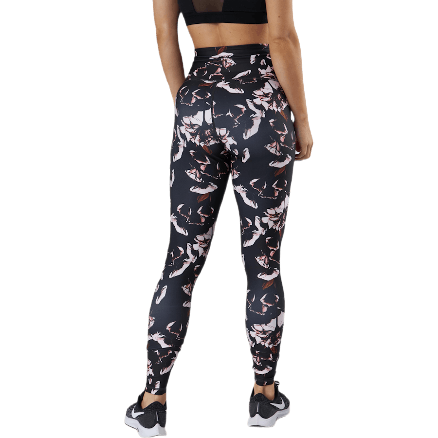 Endurance - Summer W Print Waist Tights Flerfärgad