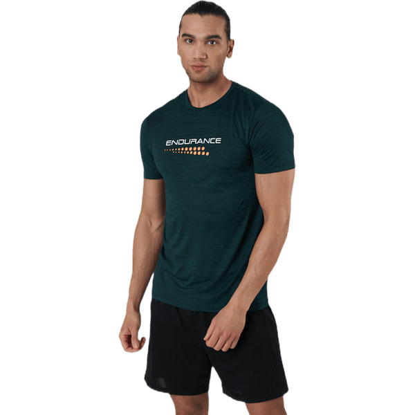 Endurance - Portofino M S/S Performance Tee Green