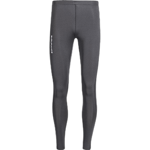 Endurance - Kerir Unisex Long Running Tights XQL Black