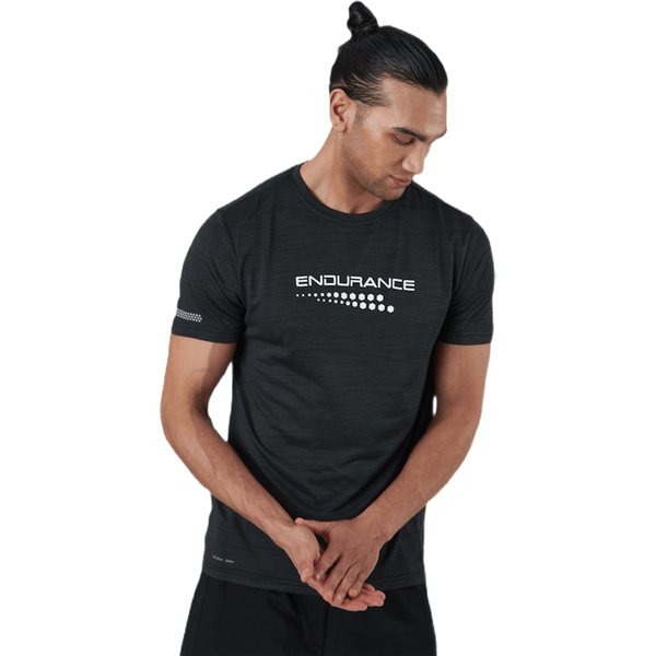 Endurance - Portofino M S/S Performance Tee Black