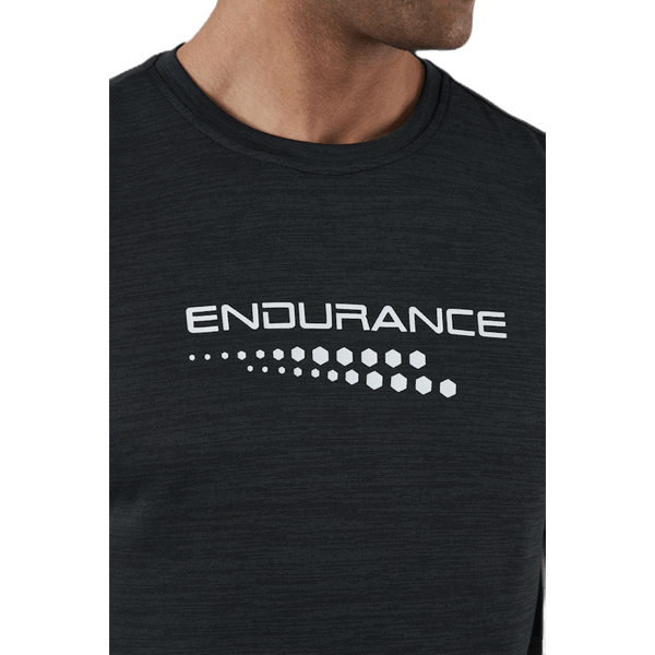 Endurance - Portofino M S/S Performance Tee Black