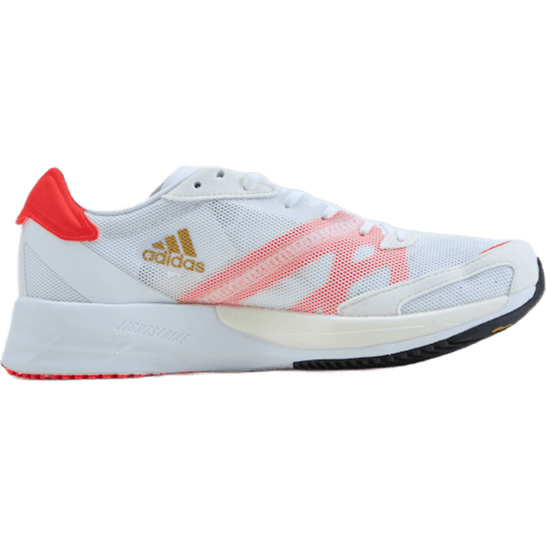 Adidas - Adizero Adios 6 Tokyo Shoes Cloud White / Gold Metallic / Solar Red