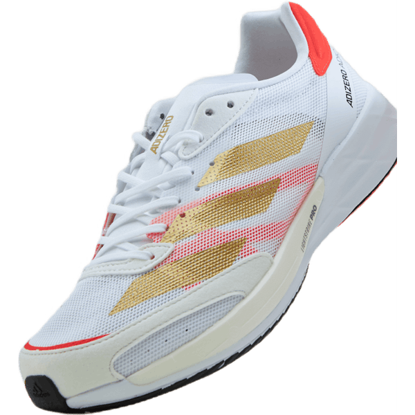 Adidas - Adizero Adios 6 Tokyo Shoes Cloud White / Gold Metallic / Solar Red