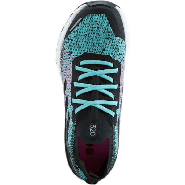 Adidas - Terrex Two Ultra Trail Running Shoes Acid Mint / Core Black / Screaming Pink