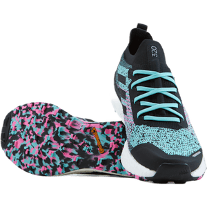 Adidas - Terrex Two Ultra Trail Running Shoes Acid Mint / Core Black / Screaming Pink