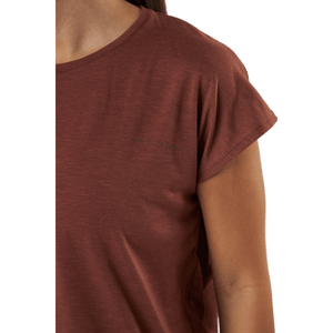 Röhnisch - Split Back Tee Copper Brown