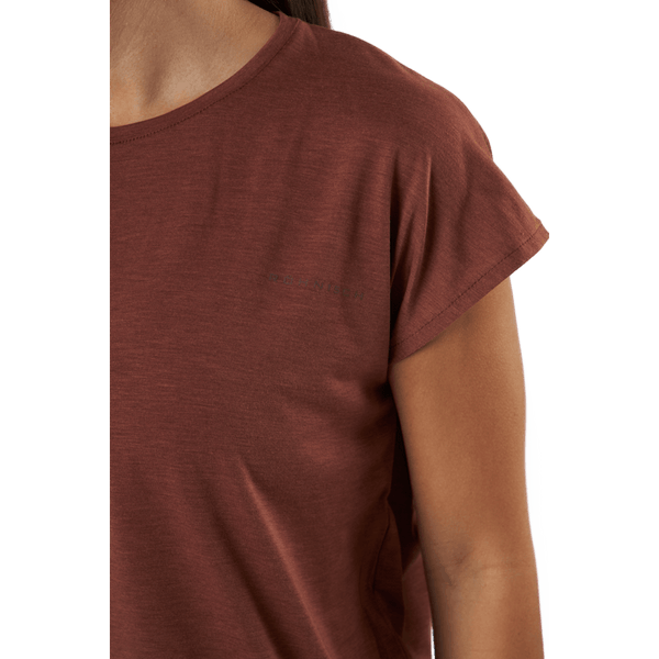 Röhnisch - Split Back Tee Copper Brown
