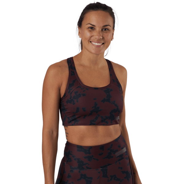 Röhnisch - Printed Piping Sportsbra Black Miniature Myth
