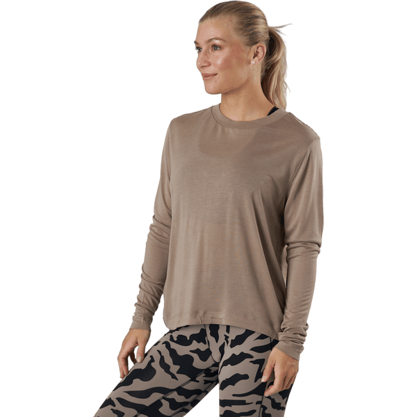 Casall - Ease Crew Neck Taupe Grey