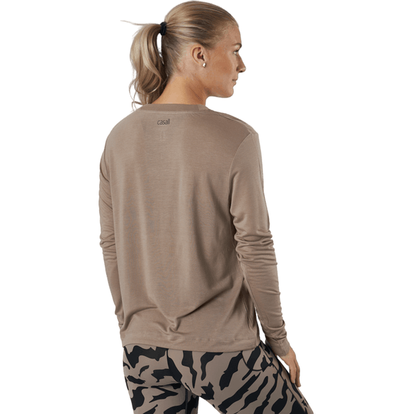 Casall - Ease Crew Neck Taupe Grey