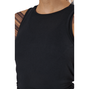 Casall - Tie Back Tank Black
