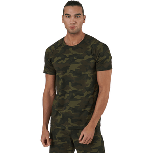 Casall - M Printed Tee Action Green