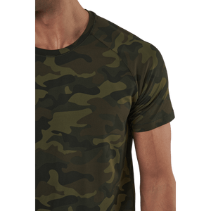 Casall - M Printed Tee Action Green